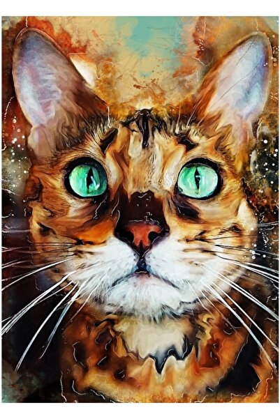 Universal Γάτα Τζάσπερ # γάτα # γάτες # Επιτραπέζια Ξύλινη Διακοσμητική Αφίσα...