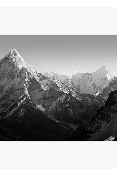 Universal Θεραμμονικό τοπίο βουνού με θέα - Ξύλινη διακοσμητική αφίσα με το ά...