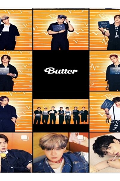 Universal BTS Butter Instagram Ξύλινη Αφίσα Διακοσμητική Ξύλινη Αφίσα Κωδικός...