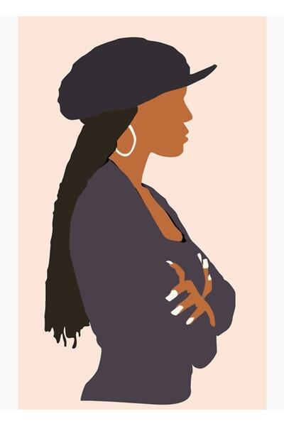 Universal Janet Jackson Poetic Justice Tablo Poster decorativ din lemn