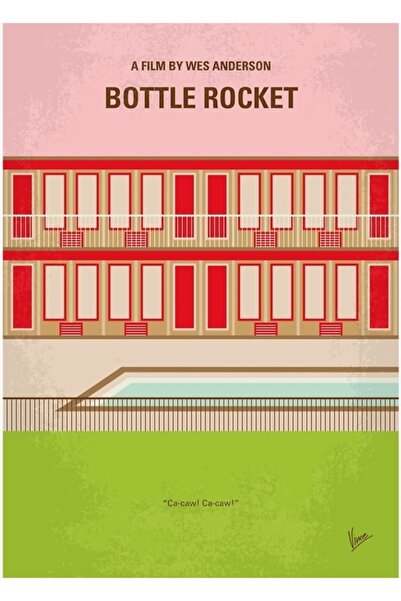 Universal No855 My Bottle Rocket Painting Wooden Poster Decorative