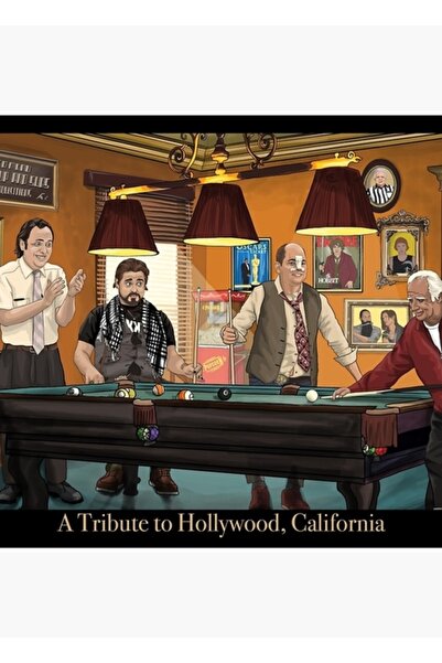 Universal Αφιέρωμα στο Όσκαρ / Ξύλινη Διακοσμητική Αφίσα Όσκαρ