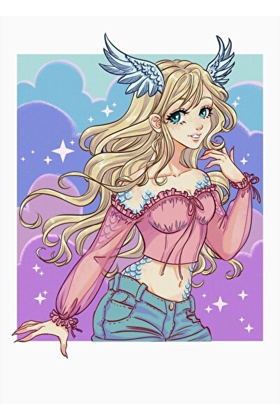 Universal Poster decorativ din lemn Havana Lorelei