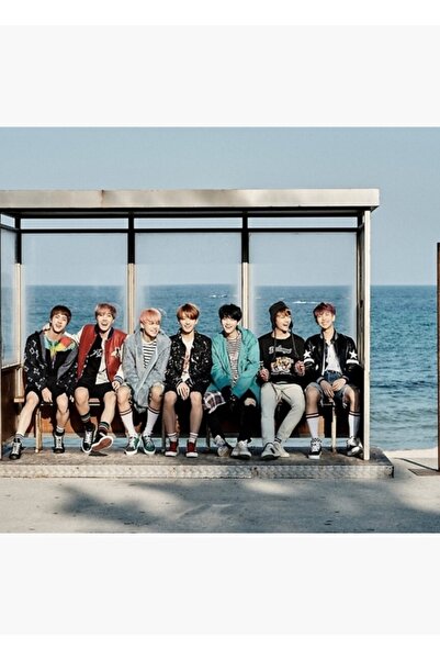 Universal Bts Ξύλινη Αφίσα Τέχνης Διακοσμητική Κωδικός5942