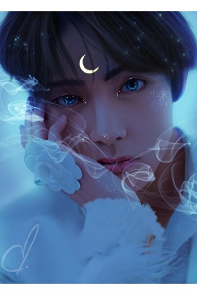 Universal Mikrokosmos - Bts V Slikanje Drveni Poster Dekorativni Kod2645