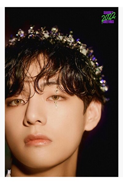 Universal Ευχές για τη σεζόν του Bts 2022 Ξύλινη διακοσμητική αφίσα για το τρ...