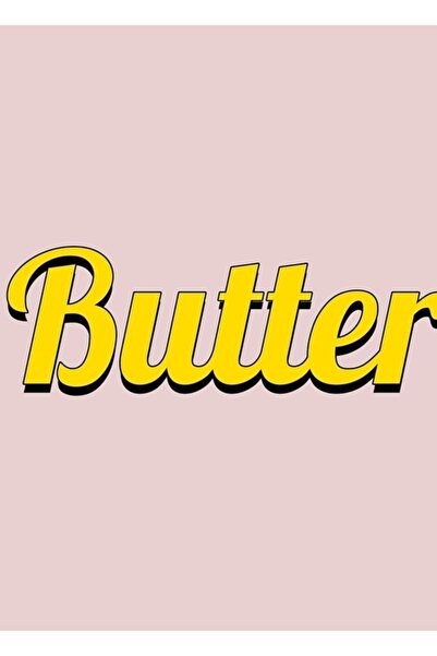 Universal BTS Butter Εμπορεύματα Ξύλινη Αφίσα Τραπεζιού Διακοσμητική Ξύλινη Α...