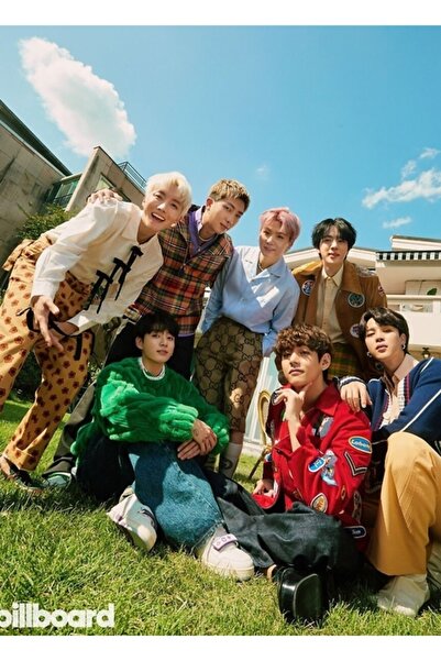 Universal Poster decorativ din lemn Bts Tablo Cod5953