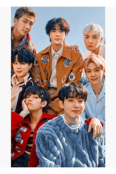 Universal Poster decorativ din lemn Bts J001 Cod6026