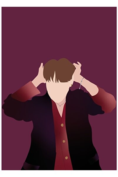 Universal Hoseok Bts Map of the Soul Persona Scale Painting Wooden Poster Dec...