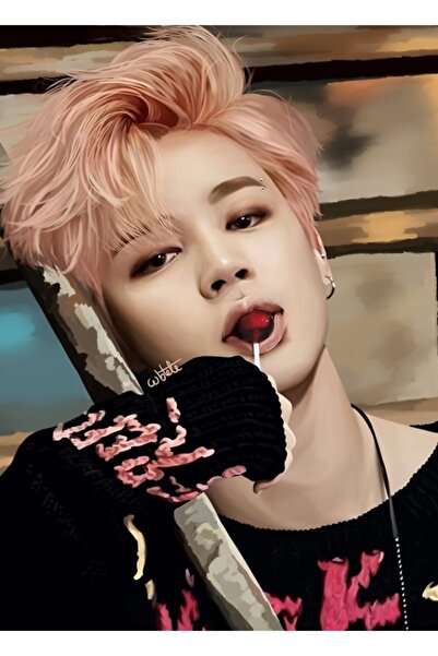 Universal Πάρκ Τζίμιν BTS Ξύλινη Διακοσμητική Αφίσα Κωδικός3845