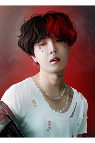 Universal Eboy Bts Jhope Tablou digital Poster decorativ din lemn Cod1319