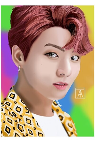 Universal Bts Idol Jungkook Ξύλινη Αφίσα Τραπεζιού Διακοσμητική Ξύλινη Αφίσα ...