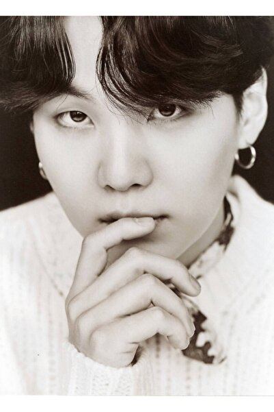 Universal Suga Dıcon Mag Bts Ξύλινη Αφίσα Τραπεζιού Διακοσμητική Ξύλινη Αφίσα...