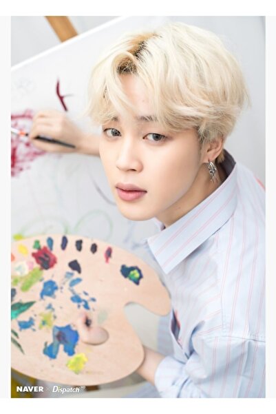 Universal Bts Jimin White Day Ξύλινη Αφίσα Τραπεζογραφίας Διακοσμητική Κωδικό...