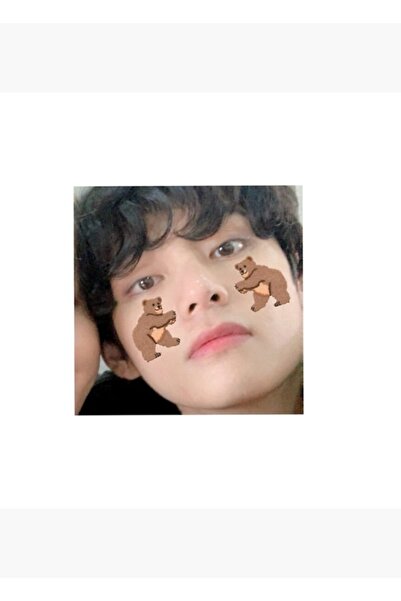 Universal Bts V Taehyung Επιτραπέζια Ξύλινη Αφίσα Διακοσμητική Ξύλινη Αφίσα Κ...