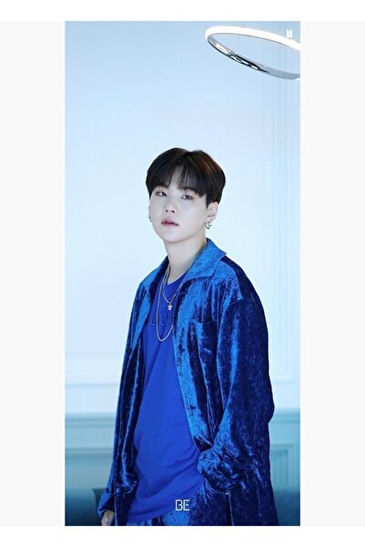 Universal BTS "be" Κάθετη Φωτογραφία |   Suga Ξύλινη Αφίσα Τραπεζιού Διακοσμη...