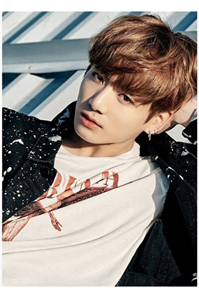 Universal БТС Джънгкук - Ynwa Дървен декоративен плакат Код2763