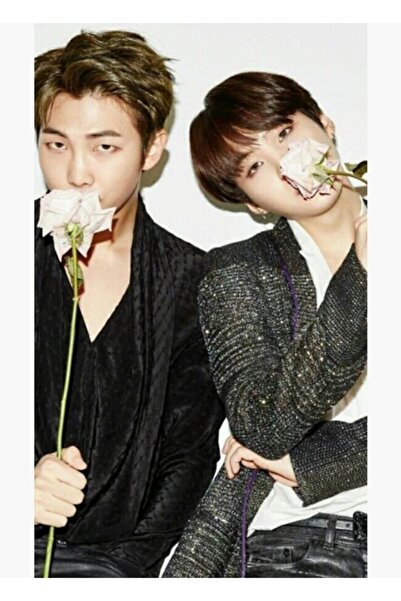 Universal Дървен декоративен плакат за маса BTS Код5943