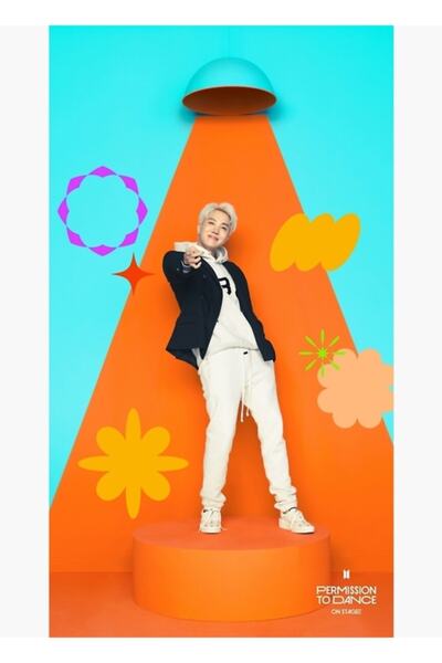 Universal BTS Άδεια Χορού |   J-hope Ξύλινη Διακοσμητική Αφίσα Τραπεζιού Κωδι...