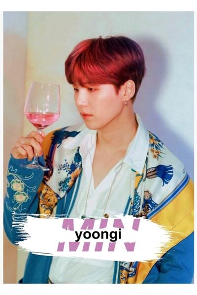 Universal Yoongi Bts Ξύλινη Διακοσμητική Αφίσα Κωδικός4857