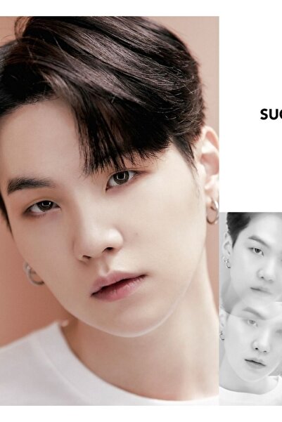 Universal BTS Ανοιχτό:e |   Suga Ξύλινη Αφίσα Τραπεζιού Διακοσμητική Κωδικός3260