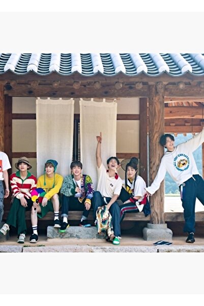 Universal Poster nou Bts - Poster drăguț Kpop, tablou decorativ din lemn, cod431