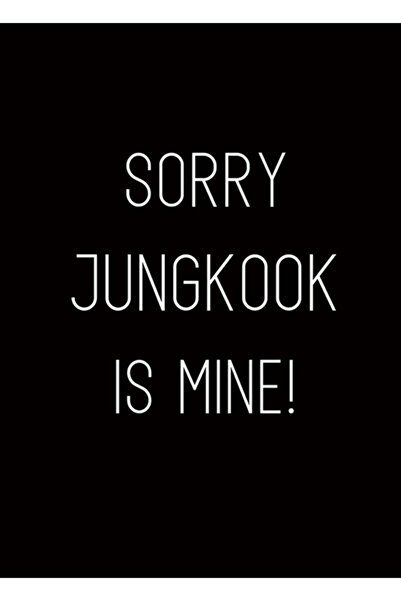Universal Îmi pare rău, Bts Jungkook, este posterul meu decorativ din lemn, c...