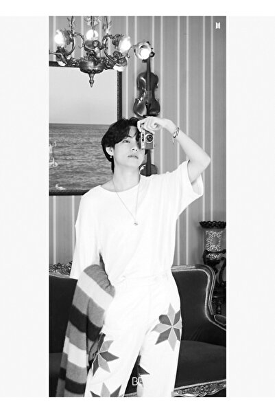 Universal Fotografie verticală BTS 'be' |   Poster decorativ din lemn cu tabl...