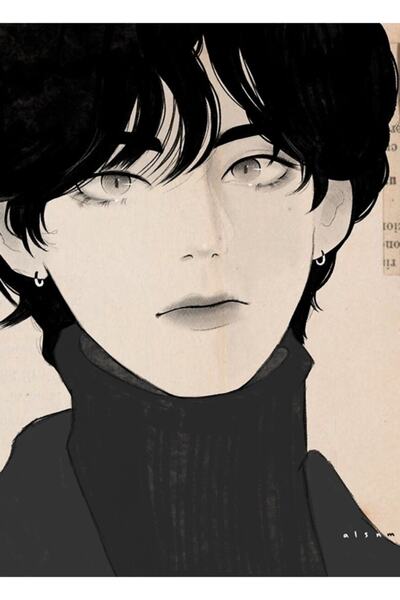 Universal Bts V - Ξύλινη Αφίσα Τραπεζιού Διακοσμητική Ξύλινη Αφίσα Κωδικός4373