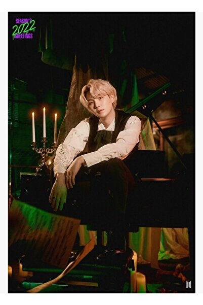 Universal Ευχές για τη σεζόν των BTS 2022 Ξύλινη διακοσμητική αφίσα για το τρ...