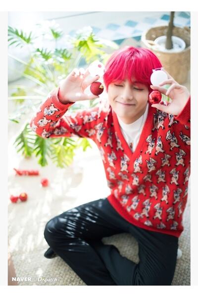 Universal Bts Taehyung Χριστουγεννιάτικο Πίνακα Ξύλινη Διακοσμητική Αφίσα Κωδ...