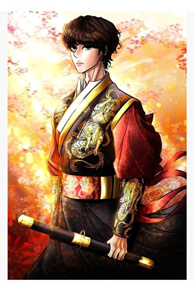 Universal Bts - Poster decorativ din lemn cu pictură Warrior V Cod3627