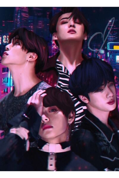 Universal Smeraldo - Ξύλινη Διακοσμητική Αφίσα Τραπεζιού Bts Κωδ.3780