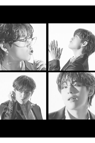 Universal Taehyung |   Bts V Cadou pentru fani Tablou Poster din lemn decorativ