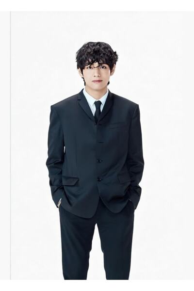 Universal Bts Taehyung Bts V Poster decorativ din lemn Cod2940