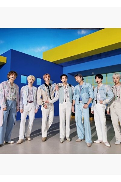 Universal Poster decorativ din lemn Bts Tablo Cod6028