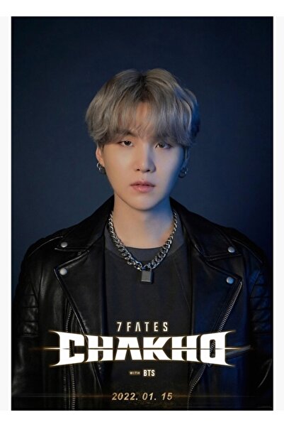 Universal Bts Suga 7 Fates Chakho Ξύλινη Αφίσα Τραπεζιού Διακοσμητική Κωδικός...