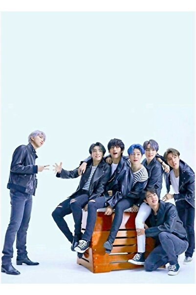 Universal Poster decorativ din lemn Bts Tablo Cod5976
