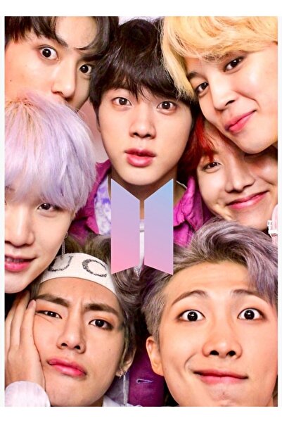 Universal Poster grup BTS - Kpop - Poster decorativ din lemn Ot7 Tablo Cod1139