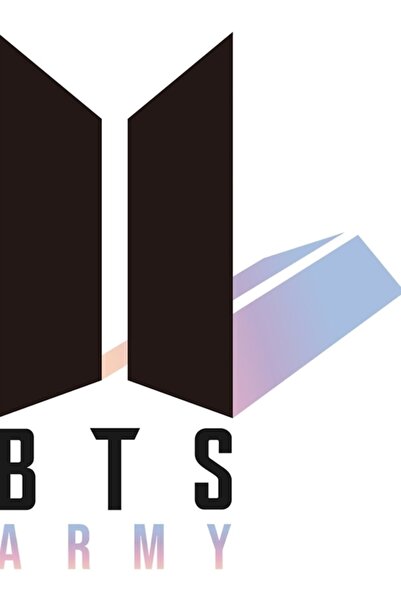 Universal Poster decorativ din lemn pentru masă cu autocolante Bts Army Cod2992