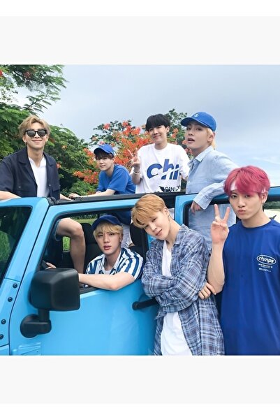 Universal Poster decorativ din lemn Bts Saipan, Cod4714