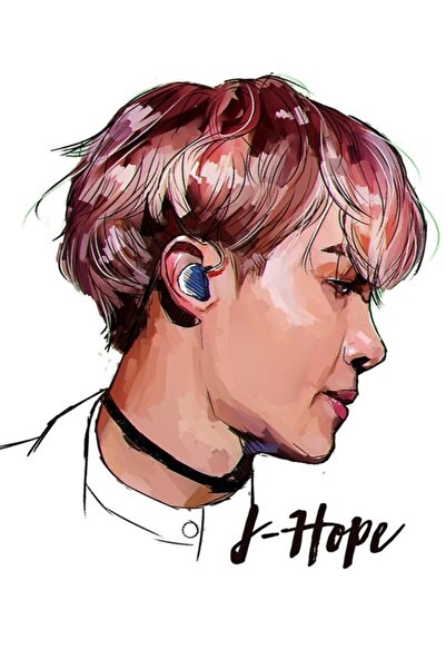 Universal J-hope / Hoseok (BTS) Poster decorativ din lemn Kod2343