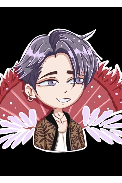 Universal Poster decorativ din lemn Bts Jimin Mma 2018 Cod3011