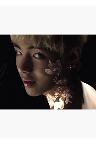 Universal Sânge, transpirație și lacrimi - Poster decorativ din lemn Bts V Ta...