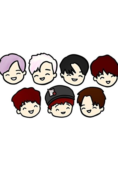 Universal Poster decorativ din lemn cu artă fan-artă BTS Hormone War, Cod1893