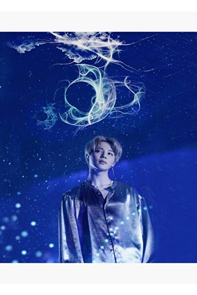 Universal Poster decorativ din lemn cu tablou numărul 2 BTS