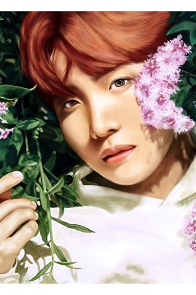 Universal Jhope - Poster decorativ din lemn BTS Cod4501