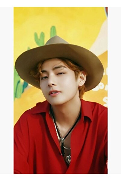 Universal Poster decorativ din lemn Bts V Kim Taehyung Cod2938