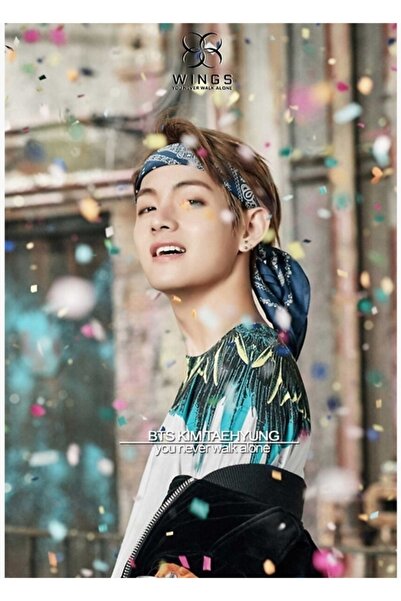 Universal Bts - Taehyung (ynwa) Poster decorativ din lemn Kod2358